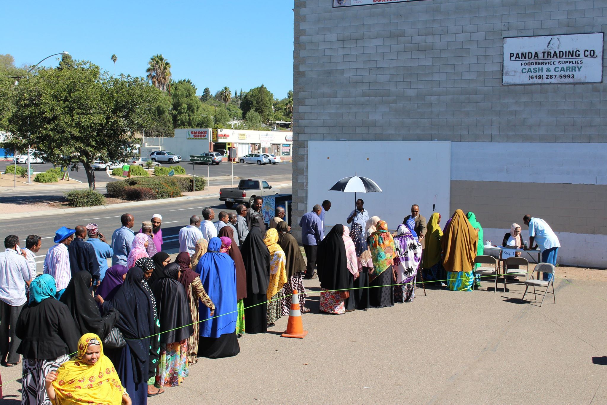 Somali Family Service outreach