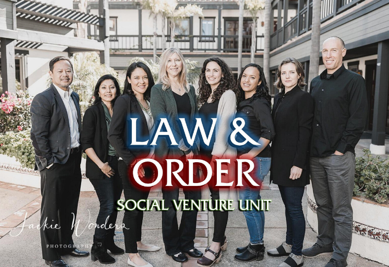 The Mission Driven Finance team, or Law & Order: Social Venture Unit. DUN-DUN