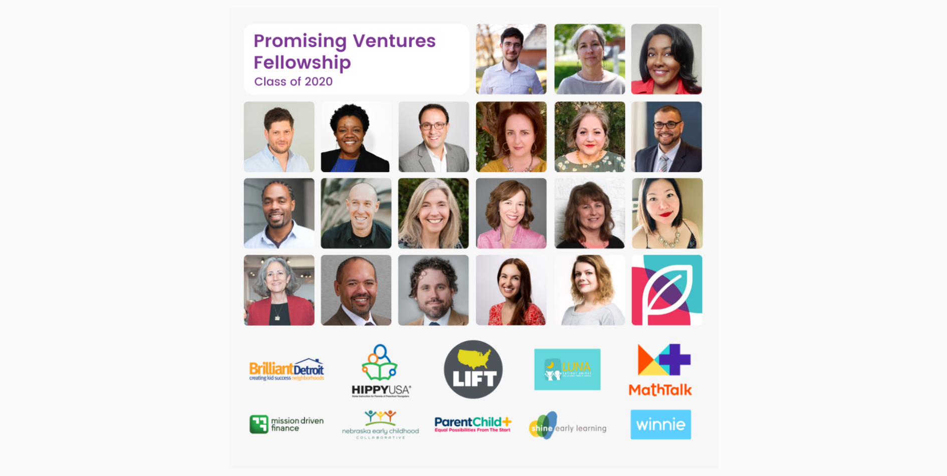 Promising Ventures Fellowship Class of 2020