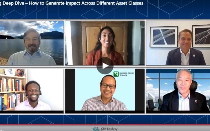 Impact investing deep dive — How to generate impact across different asset classes