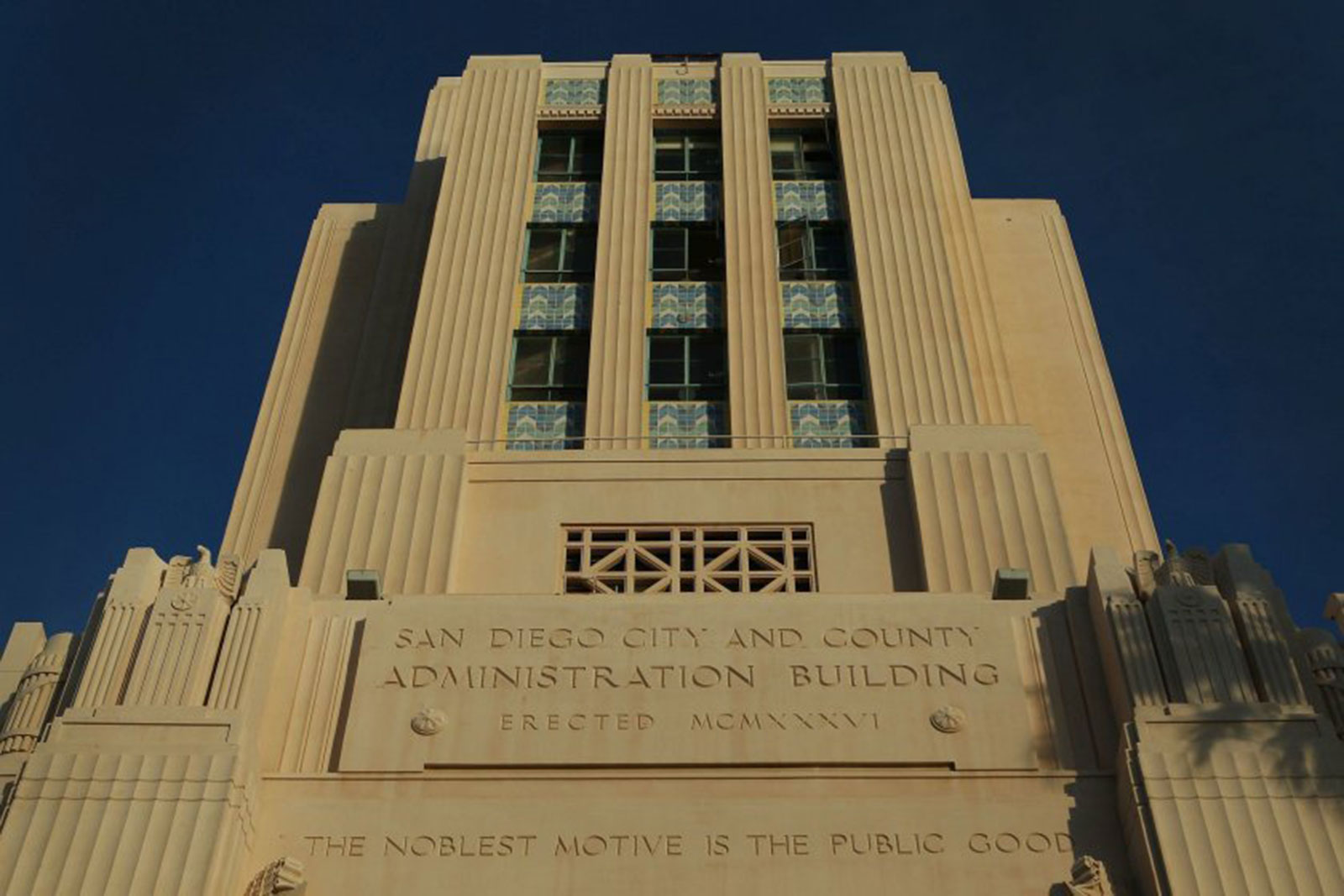 San Diego County administration building