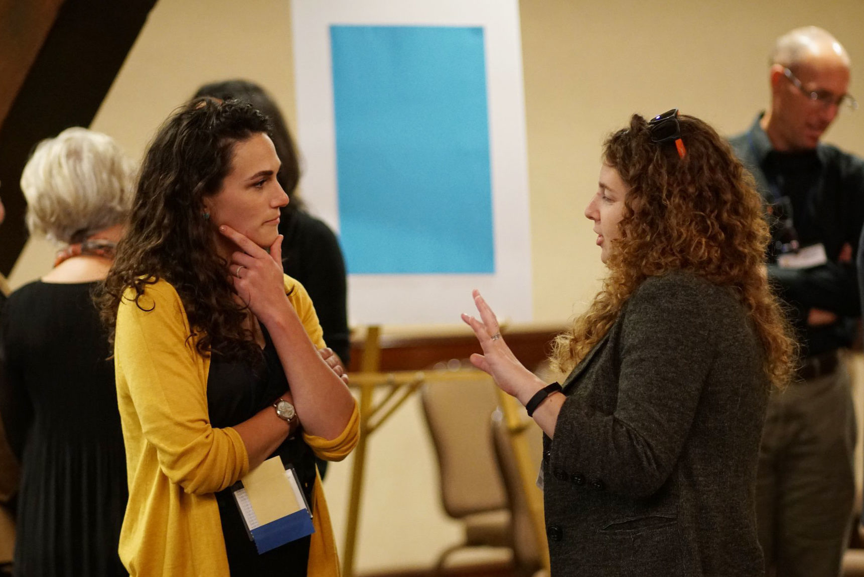 Carrie Stokes Holst & Jessica Kort at San Diego Grantmakers event Carrie Stokes Holst & Jessica Kort at San Diego Grantmakers event