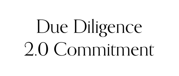 Due Diligence 2.0 Commitment