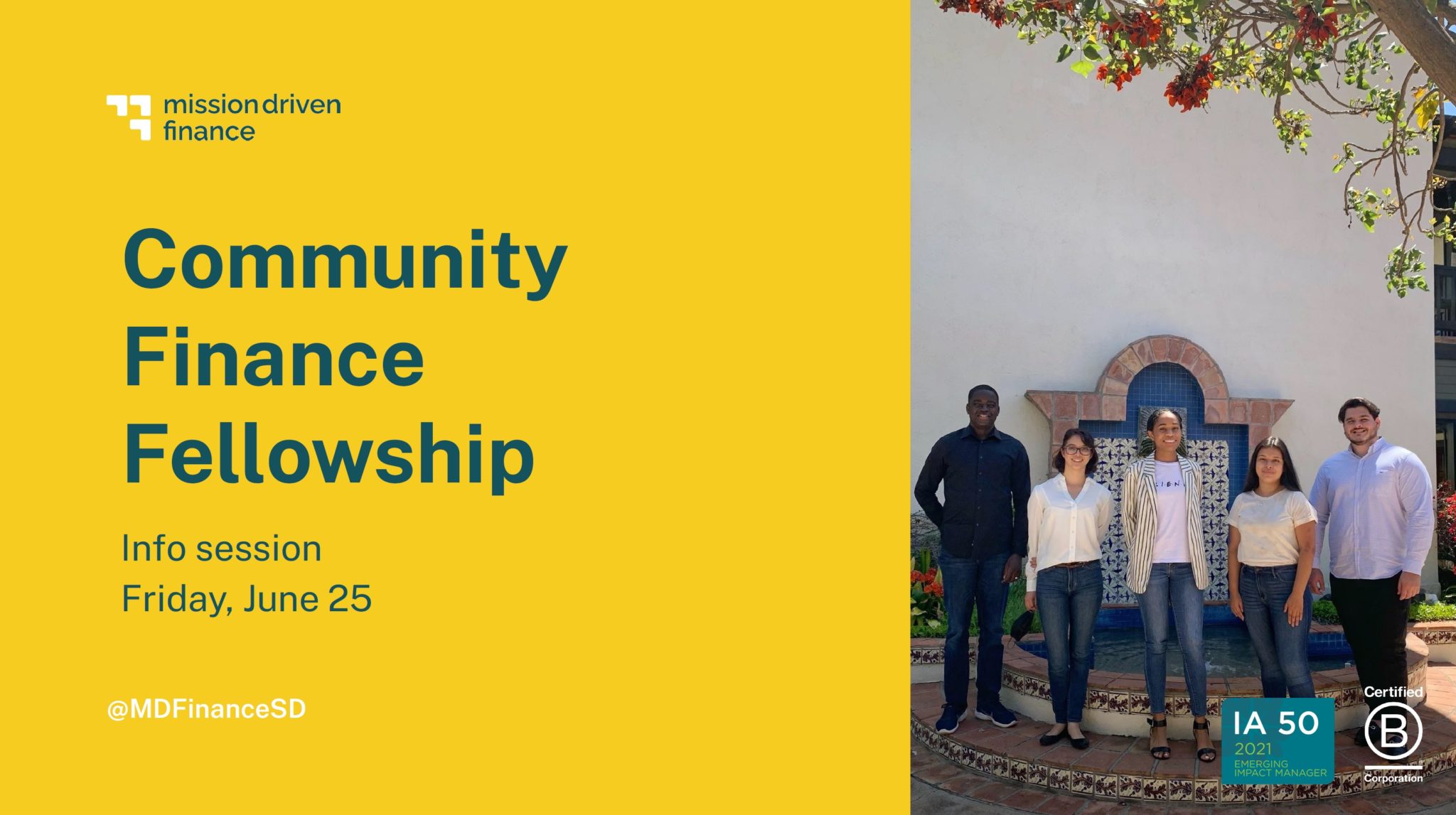 Community Finance Fellowship 2021 info session
