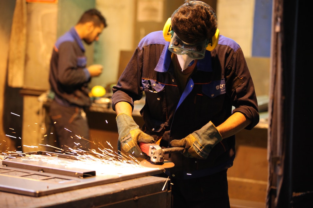 workers in a factory