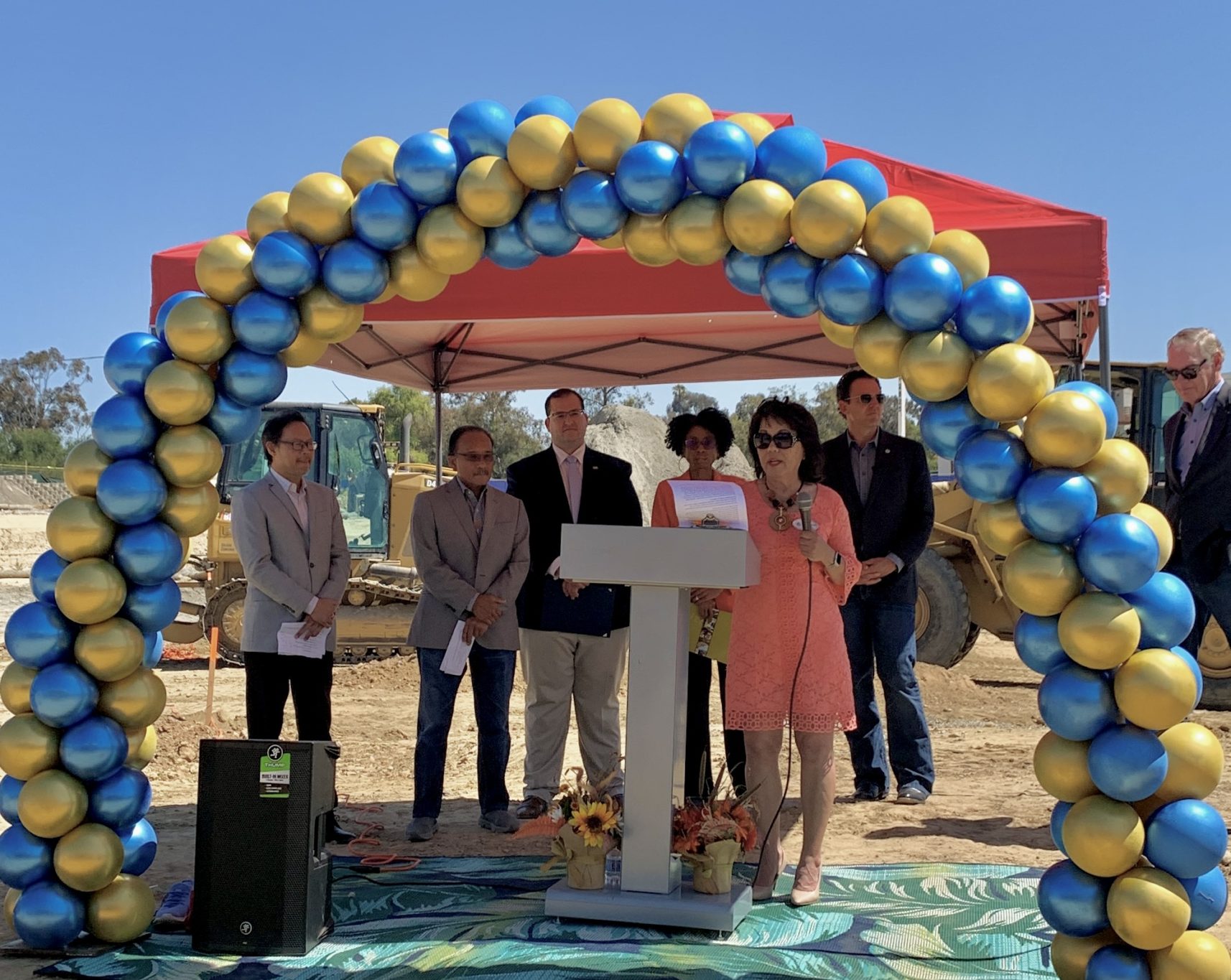 Hilltop Crossing groundbreaking