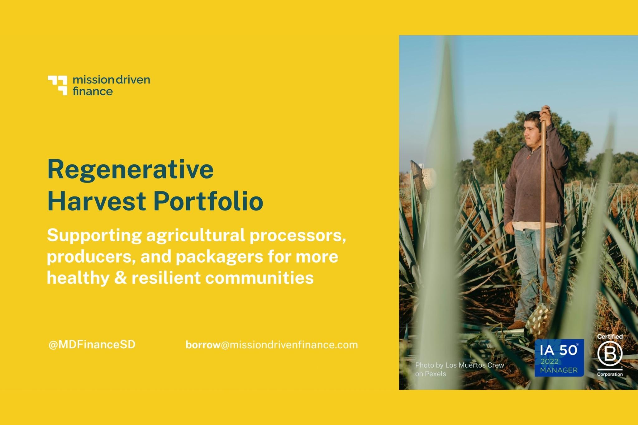 Regenerative Harvest Portfolio info session