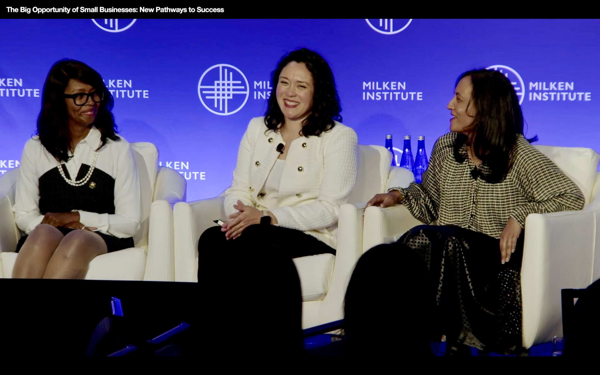 Milken Institute stage
