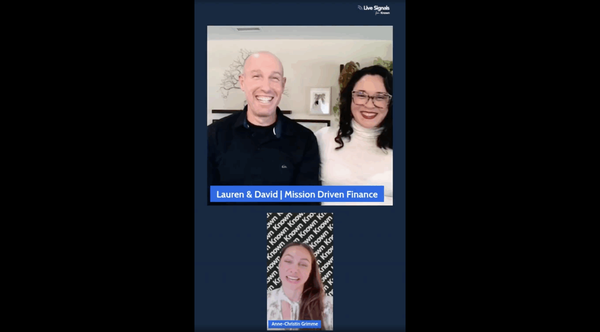 DL-LKG-Live-Signals-Known Screenshot of a recording